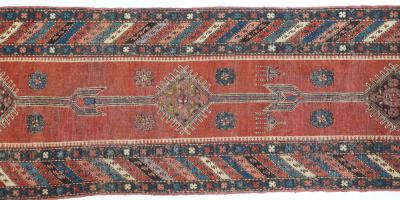 Antique NW Persian Runner 2 6 x 14 2 