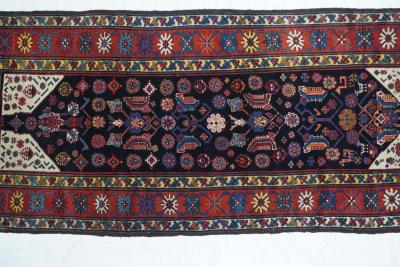 Antique NW Persian Runner 3 10 x 9 1 