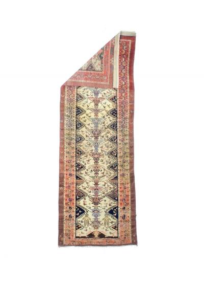 Antique NW Persian Short Runner 210 x 8 x 3 
