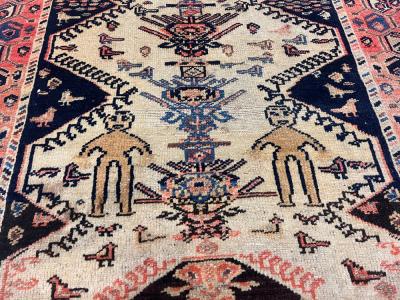 Antique NW Persian Short Runner 210 x 8 x 3 