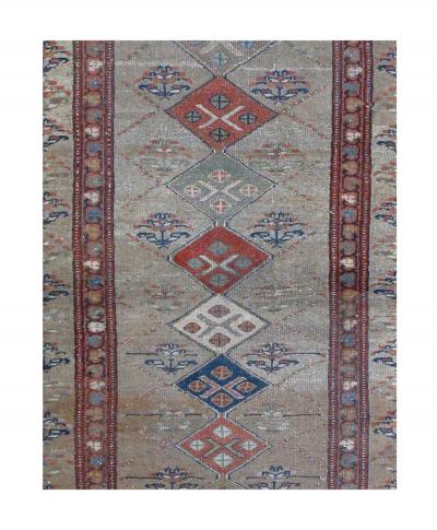 Antique North West Persian Rug 3 11 x 9 5 