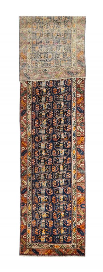 Antique North West Persian Runner 2 11 x 13 7 