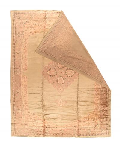 Antique Oushak Rug 11 11 x 16 3 