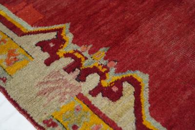 Antique Oushak Rug 24 x 46