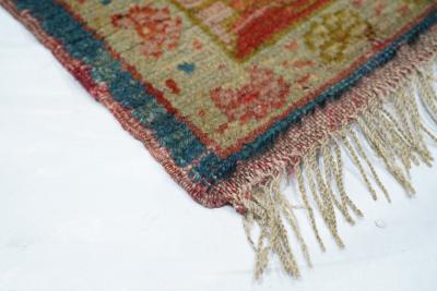 Antique Oushak Rug 3 3 x 5 0 
