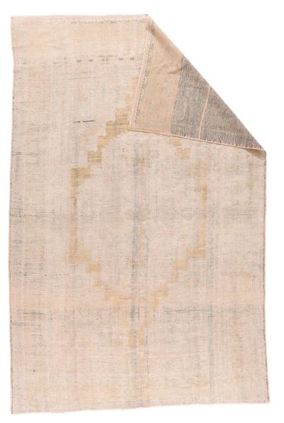 Antique Oushak Rug 6 9 x 10 0 