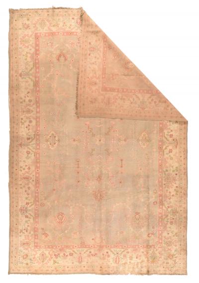 Antique Oushak Rug 81 x 1110