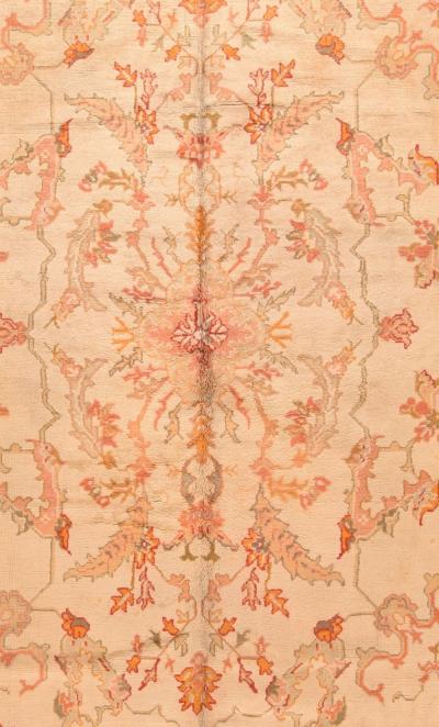 Antique Oushak Rug 9 5 x 15 9 