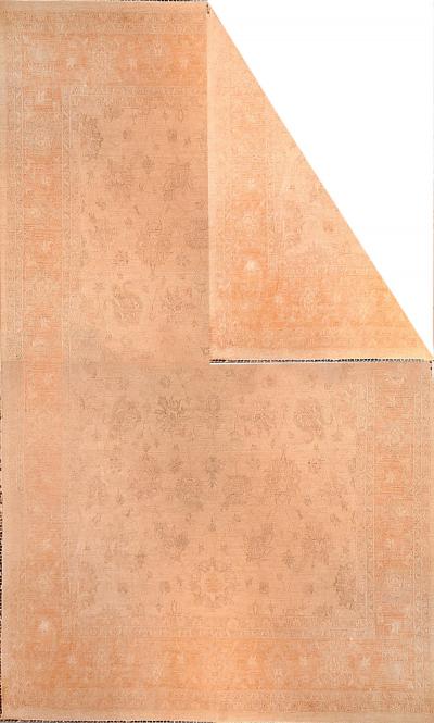 Antique Oushak Rug 9 6 x 13 5 