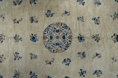Antique Peking Rug 12 0 x 14 7 