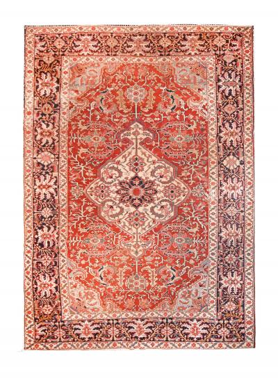 Antique Perisan Serapi Rug 8 9 x 13 0 