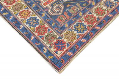 Antique Perpedil Rug 3 10 x 5 0 