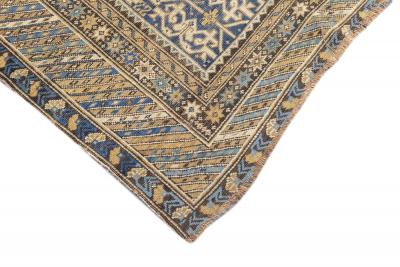 Antique Perpedil Rug 3 11 x 4 7 