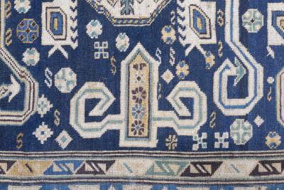 Antique Perpedil Rug 3 11 x 6 3 