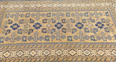 Antique Perpedil Rug 3 11 x 6 5 