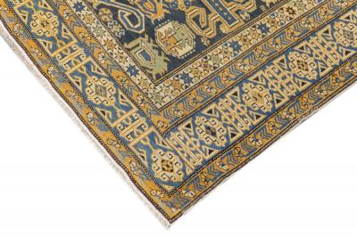 Antique Perpedil Rug 3 3 x 4 11 