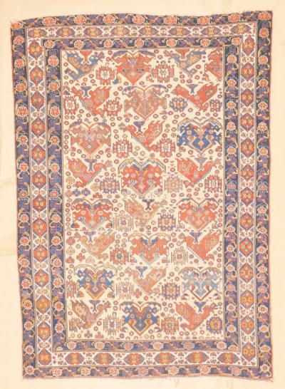 Antique Persian Afshar Rug 44 x 64