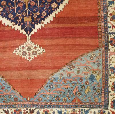 Antique Persian Bakhshayesh Rug 10 0 x 13 0 