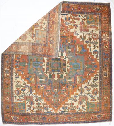 Antique Persian Bakhshayesh Rug 10 6 x 11 7 