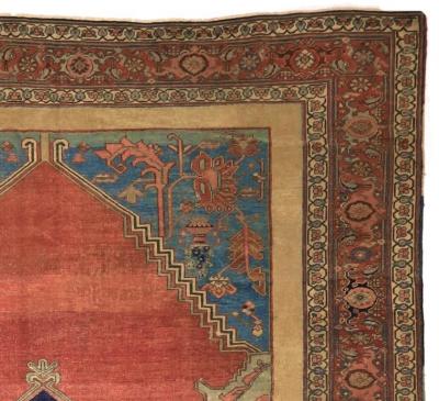 Antique Persian Bakhshayesh Rug 8 2 x 13 2 