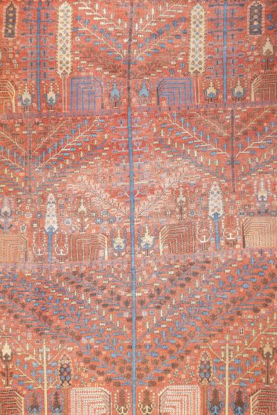 Antique Persian Bakhshayesh Rug 9 5 x 11 4 