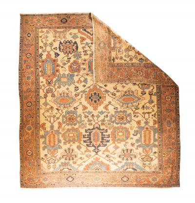 Antique Persian Bakhshayesh Rug 9 6 x 10 9 