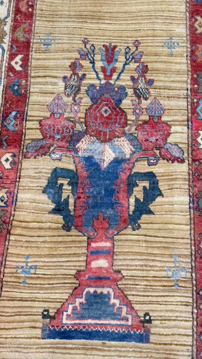 Antique Persian Bakhshayesh Runner 3 2 x 18 9 