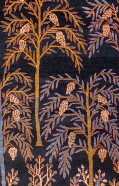 Antique Persian Bakhshayesh unusual Tree Design Rug 4 x 2 x 6 x 11 