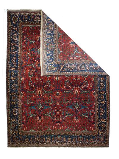 Antique Persian Bakhtiari Rug 10 6 x 14 5 
