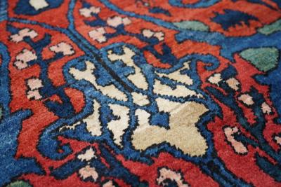 Antique Persian Bakhtiari Rug 10 6 x 14 5 