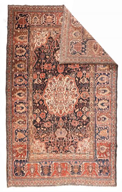 Antique Persian Bakhtiari Rug 60 x 910