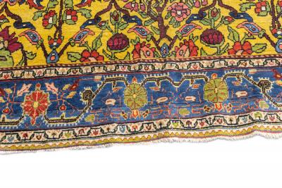 Antique Persian Bakhtiari Rug 8 7 x 11 1 