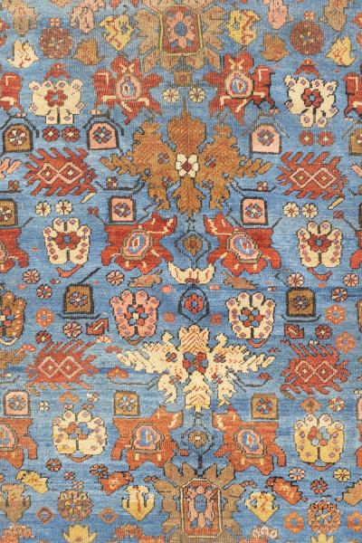 Antique Persian Bakshayesh Rug 8 8 x 10 6 
