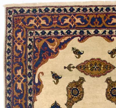 Antique Persian Bidjar Rug 4 0 x 7 1 