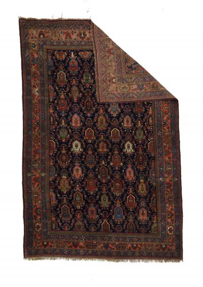 Antique Persian Bidjar Rug 4 10 x 7 0 