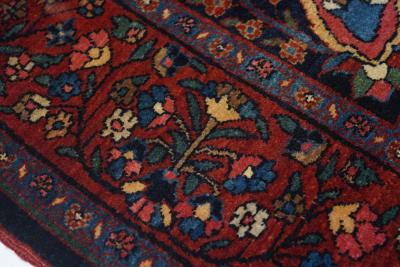 Antique Persian Bidjar Rug 4 6 x 6 7 