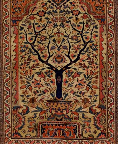 Antique Persian Doroksh Rug 4 2 x 5 7 