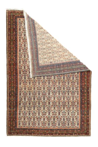 Antique Persian Farahan Rug 4 4 x 6 6 