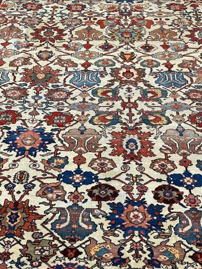 Antique Persian Farahan Rug 8 6 x 9 5 