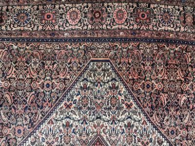 Antique Persian Farahan Sarouk Rug 4 3 x 6 5 