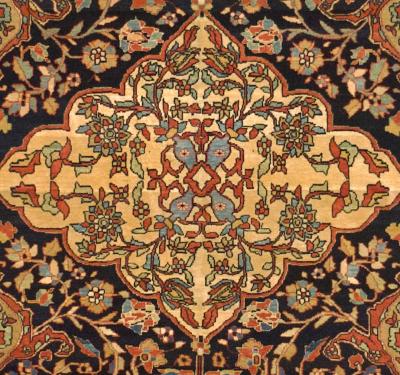 Antique Persian Farahan Sarouk Rug 46 x 66 