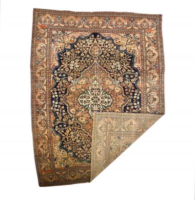 Antique Persian Farahan Sarouk Rug 8 7 x 11 1 