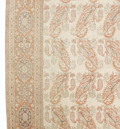 Antique Persian Haji Jailli Tabriz Rug 9 5 x 12 5 