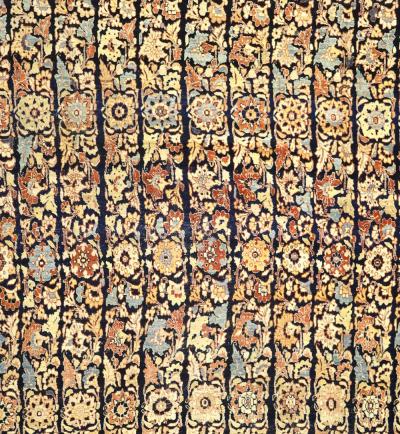 Antique Persian Haji Jalili Tabriz Rug 106 x 139 