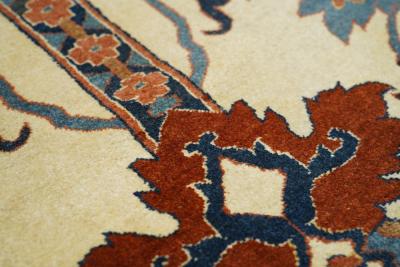 Antique Persian Haji Jalili Tabriz Rug 4 6 x 6 2 