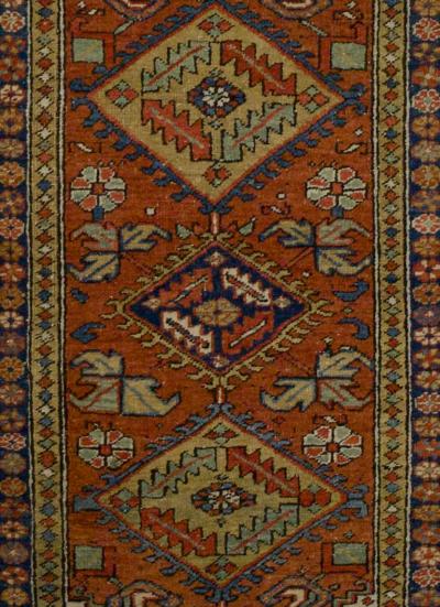 Antique Persian Heriz Rug 3 0 x 5 10 