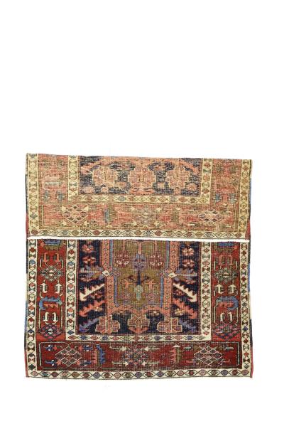 Antique Persian Heriz Rug 3 3 x 4 6 