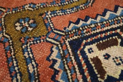 Antique Persian Heriz Rug 3 9 x 5 1 