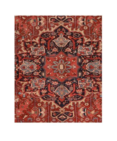 Antique Persian Heriz Rug 711 x 116