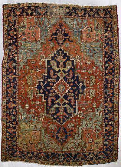 Antique Persian Heriz Rug 85 x 1110 